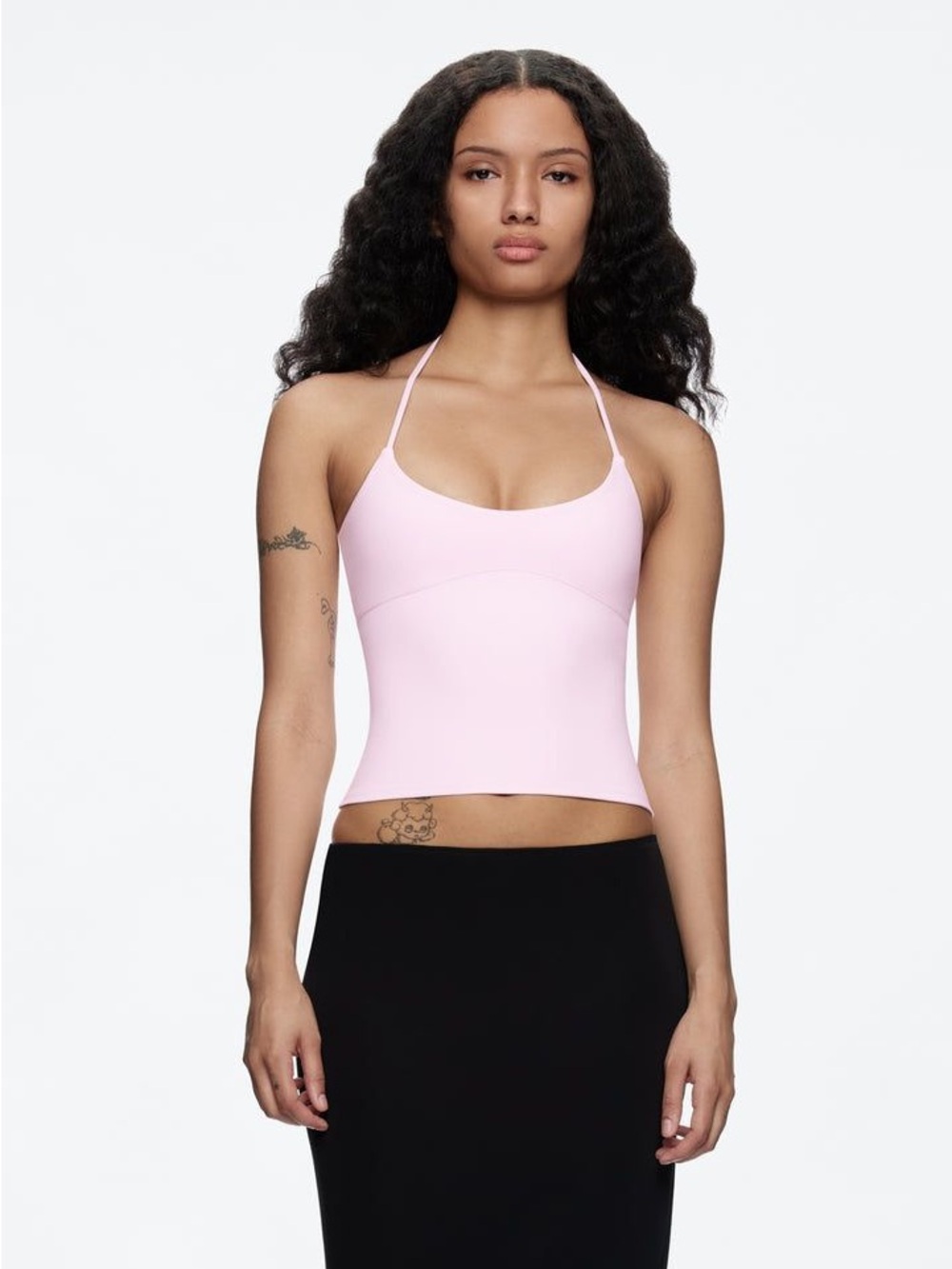 NWOT TANK AIR spill Tank Top - Light Pink